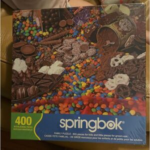 NEW Springbok 400 piece Family Puzzle - Chocolate Sensation - 2011